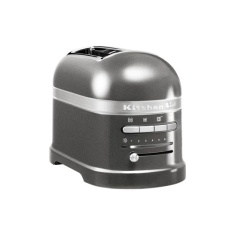KitchenAid 5KMT2204BMS Artisan 2 Slice Toaster - Medallion Silver KitchenAid 5KMT2204BMS Artisan 2 Slice Toaster - Medallion Silver