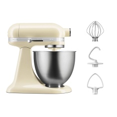 KitchenAid 5KSM3311XBAC Mini 250W Stand Mixer - Almond Cream