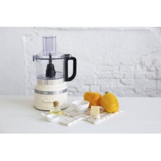 KitchenAid 5KFP0719BAC Compact 250W Food Processor - Almond Cream