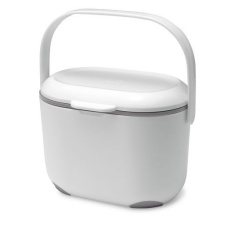 Addis Premium Range Compost Caddy White Grey Addis Premium Range Compost Caddy White Grey