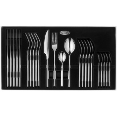 Stellar Rochester Polished 18/10 24 Piece Cutlery Set