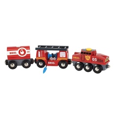 Brio Rescue Fire Fighting Train 33844