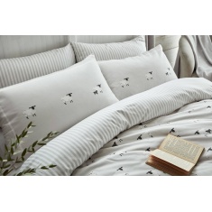 Sophie Allport Brushed Sheep Oatmeal Duvet Set