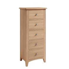 Geneva 5 Drawer Narrow Chest