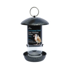 Tom Chambers Hammered Steel Nyjer Seed Bird Feeder Tom Chambers Hammered Steel Nyjer Seed Bird Feeder