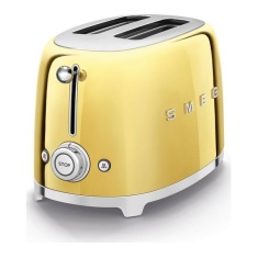 Smeg TSF01GOUK 2 Slice Toaster - Gold