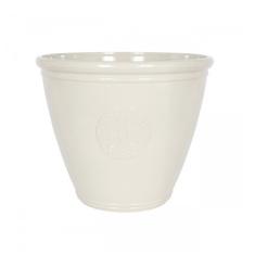 Kelkay Eden Emblem Planter - White