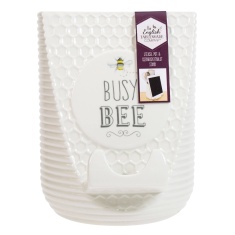 The English Tableware Company Bee Happy Utensil Pot With Stand