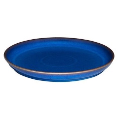 Denby Imperial Blue Coupe Dinner Plate