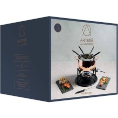 Artesa Artes Copper Finish Fondue Set