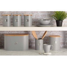 Typhoon Living Tea Canister - Grey