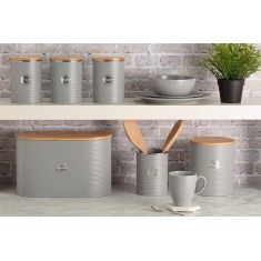 Typhoon Living Tea Canister - Grey