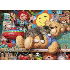 Gibsons Snoozing On The Ted 1000pc Puzzle