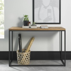 Vancouver Rustic Oak Console Table Vancouver Rustic Oak Console Table