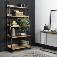 Vancouver Rustic Oak Open Display Unit Vancouver Rustic Oak Open Display Unit