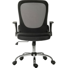 Estoril Flip Mesh Executive Office Chair - Black