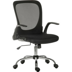 Estoril Flip Mesh Executive Office Chair - Black