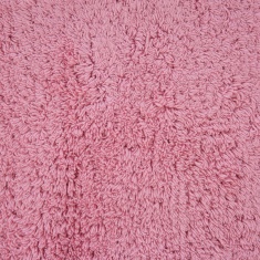 Christy Reversible Pedestal Mat 50 x 50cm - Blush