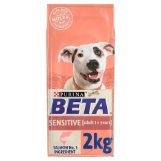 Beta Sensitive Dog Salmon & Rice Dog Food - 14kg