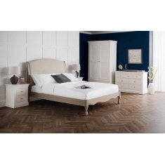 Julian Bowen Camille Bed Frame - Oatmeal Linen Julian Bowen Camille Bed Frame - Oatmeal Linen