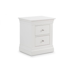 Julian Bowen Clermont 2 Drawer Bedside Table