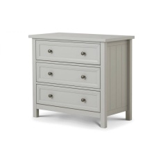 Julian Bowen Maine 3 Drawer Wide Chest