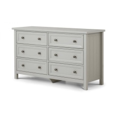 Julian Bowen Maine 6 Drawer Wide Chest