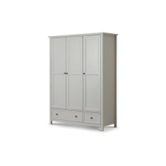 Julian Bowen Maine 3 Door Combination Wardrobe