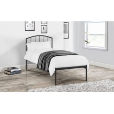 Julian Bowen Onyx Steel Bed