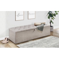 Julian Bowen Ravello Fabric Blanket Box Julian Bowen Ravello Fabric Blanket Box