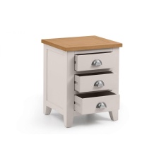 Julian Bowen Richmond 3 Drawer Bedside Table