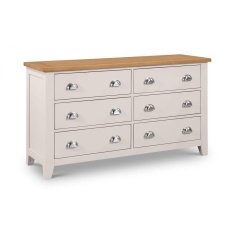 Julian Bowen Richmond 6 Drawer Wide Chest Julian Bowen Richmond 6 Drawer Wide Chest