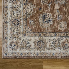 Mastercraft Alhambra Machine Made Rug - 6992A Rose - Beige