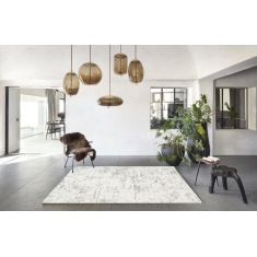 Mastercraft Geo Rug - 041 - 0007/6121 - White