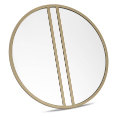 Calgary Mirror Satin Brass