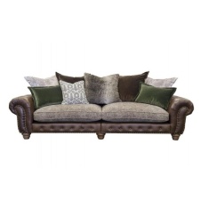 Alexander & James Wilson Pillow Back Grand 4 Seater Sofa