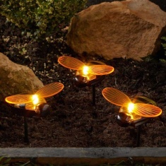 Smart Solar Bee Stakes - Triple Pack Smart Solar Bee Stakes - Triple Pack