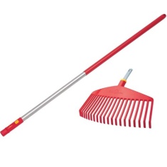 Wolf Garten Leaf Rake & Handle Kit Wolf Garten Leaf Rake & Handle Kit