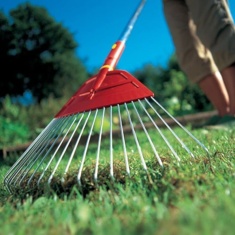 Wolf Garten Multi-Change 50cm Lawn Rake