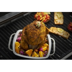 Broil King Stainless Steel Chicken Roaster & Pan