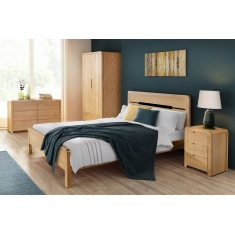 Julian Bowen Curve 3 Drawer Bedside