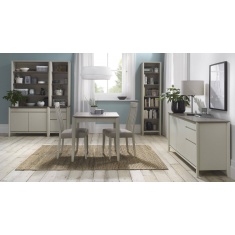 Brampton Grey 80cm/115cm Extending Dining Table Brampton Grey 80cm/115cm Extending Dining Table