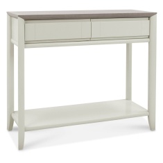 Brampton Grey Console Table With Drawer