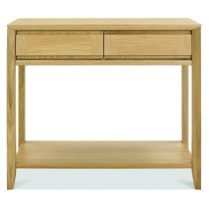 Brampton Oak Console Table With Drawer