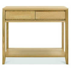 Brampton Oak Console Table With Drawer