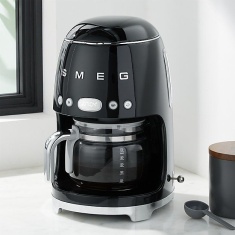 Smeg DCF02BLUK Drip Filter Coffee Machine - Black