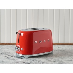 Smeg TSF01RDUK 2 Slice Toaster - Red