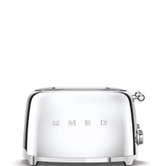 Smeg TSF03SSUK 4 Slice Toaster - Stainless Steel