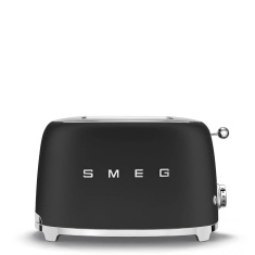 Smeg TSF01BLMUK 2 Slice Toaster - Matte Black