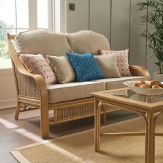 Daro Heathfield Natural Wash 2 Seater Lounging Sofa
